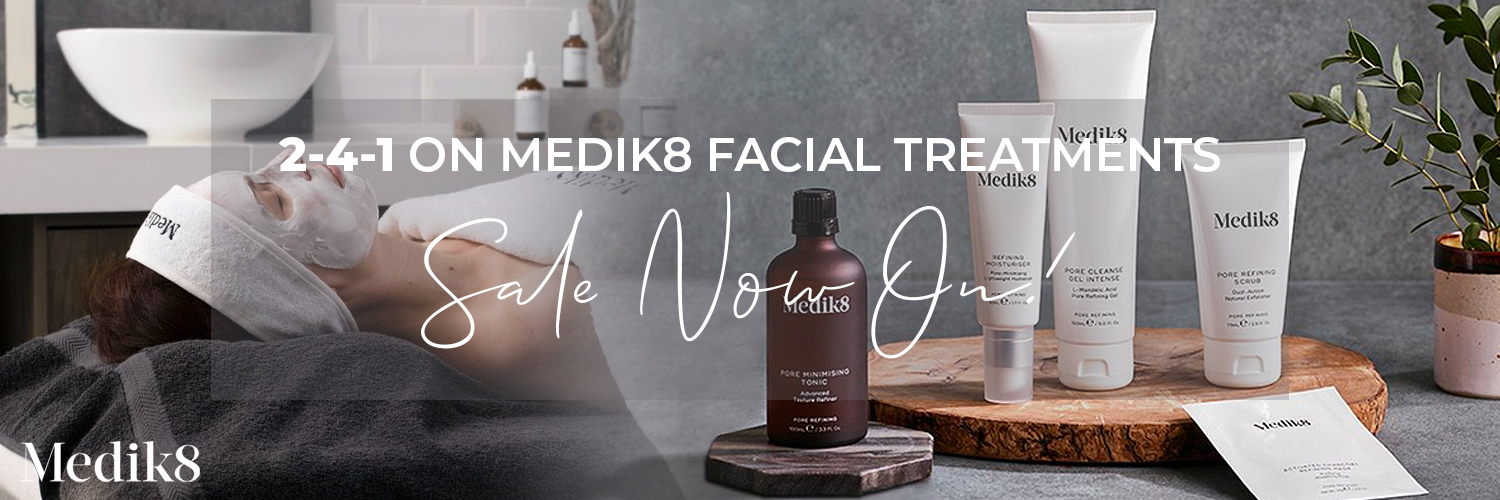 2-4-1 On Medik8 Facial Treatments